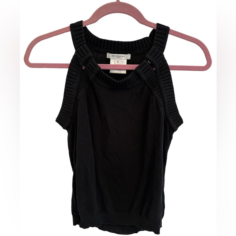 Givenchy Paris sweater tank- Size Medium
